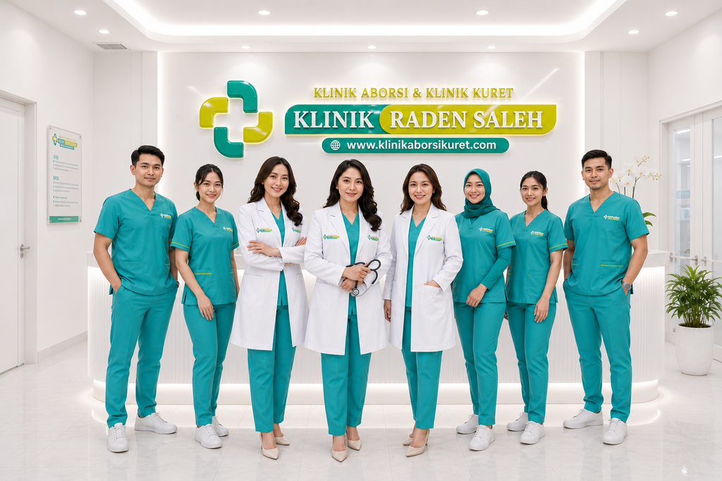 Team medis di klinik aborsi Tangerang
